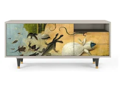 Móvel De Tv| Mueble de TV - 125х56х41 cm - T7 - The Garden by Bosch, Areia Bege