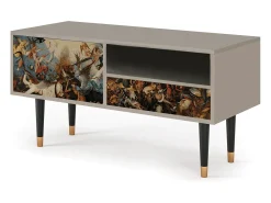 Móvel De Tv| Mueble de TV - 115х59х48 cm - T3 - The Fall, Areia Bege