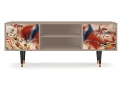 Móvel De Tv* Mueble de TV - 170х69х48 cm - T2 - The City Rises, Latte Bege