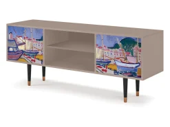 Online Mueble de TV - 170х69х48 cm - T2 - The Port of Collioure , Latte Bege