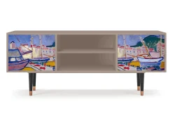 Online Mueble de TV - 170х69х48 cm - T2 - The Port of Collioure , Latte Bege