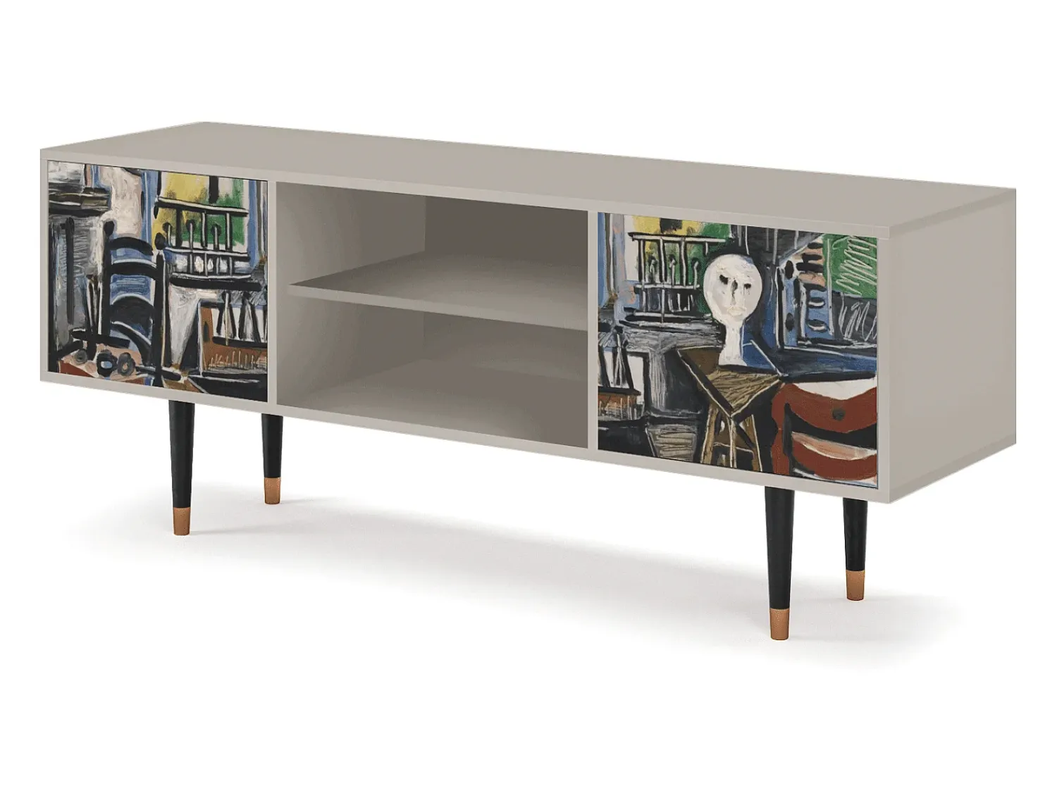 Móvel De Tv* Mueble de TV - 170х69х48 cm - T2 - The Studio , Areia Bege