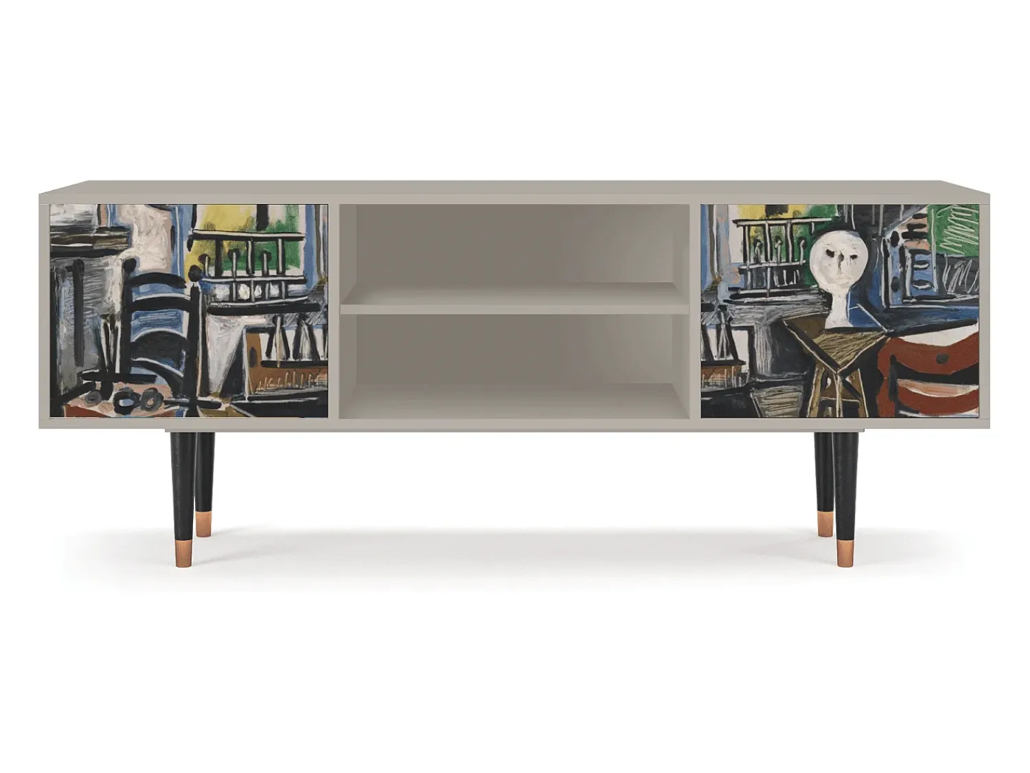 Móvel De Tv* Mueble de TV - 170х69х48 cm - T2 - The Studio , Areia Bege