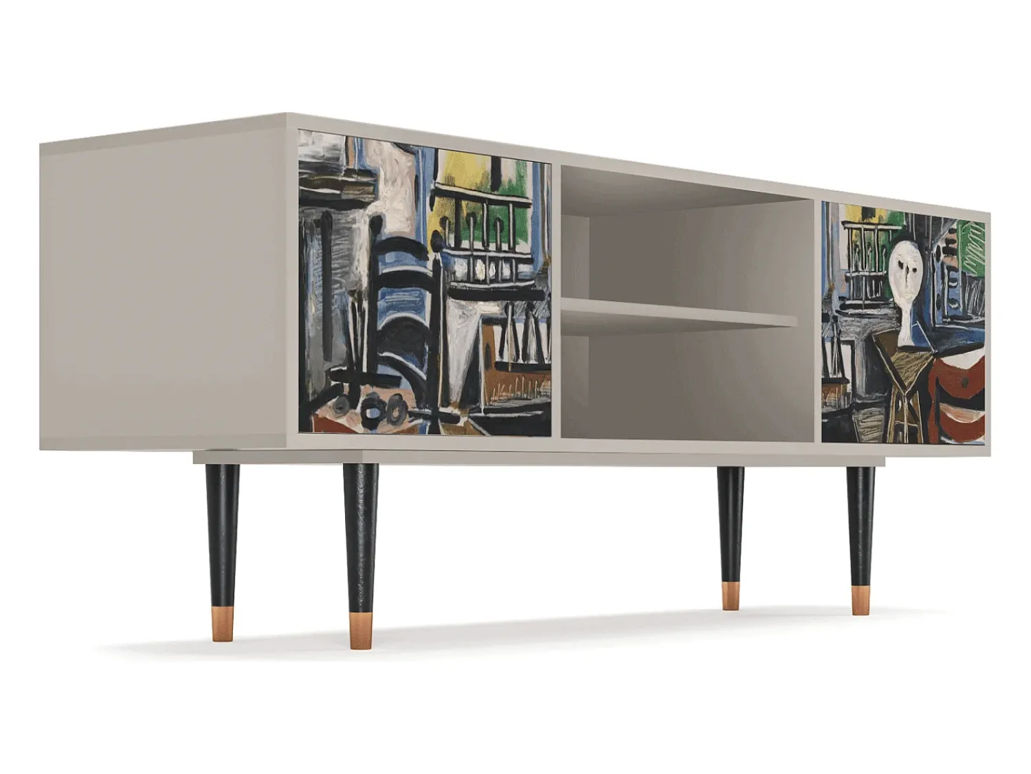 Móvel De Tv* Mueble de TV - 170х69х48 cm - T2 - The Studio , Areia Bege