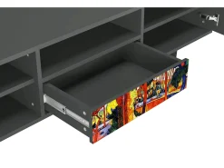 Mueble de TV - 170х59х41 cm - T6 - The Turning Road, Antracite^ Móvel De Tv