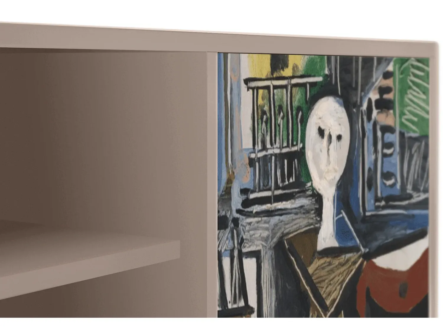 Móvel De Tv* Mueble de TV - 170х69х48 cm - T2 - The Studio , Latte Bege