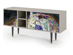 Mueble de TV - 150х69х41 cm - T5 - The Maiden by Klimt, Areia^ Móvel De Tv