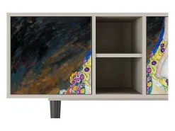 Mueble de TV - 150х69х41 cm - T5 - The Maiden by Klimt, Areia^ Móvel De Tv