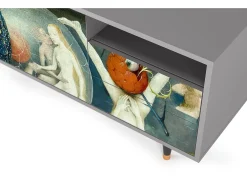Móvel De Tv| Mueble de TV - 125х56х41 cm - T7 - The Garden Of by Bosch, Cinza Cinzento