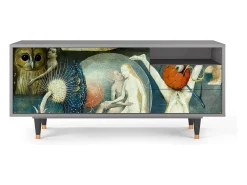 Móvel De Tv| Mueble de TV - 125х56х41 cm - T7 - The Garden Of by Bosch, Cinza Cinzento
