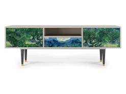 Móvel De Tv* Mueble de TV - 170х59х41 cm - T6 - The Oil Trees, Areia Bege