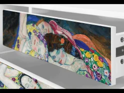 Móvel De Tv| Mueble de TV - 170х59х48 cm - T4 - The Maiden by Klimt, Branco Bege