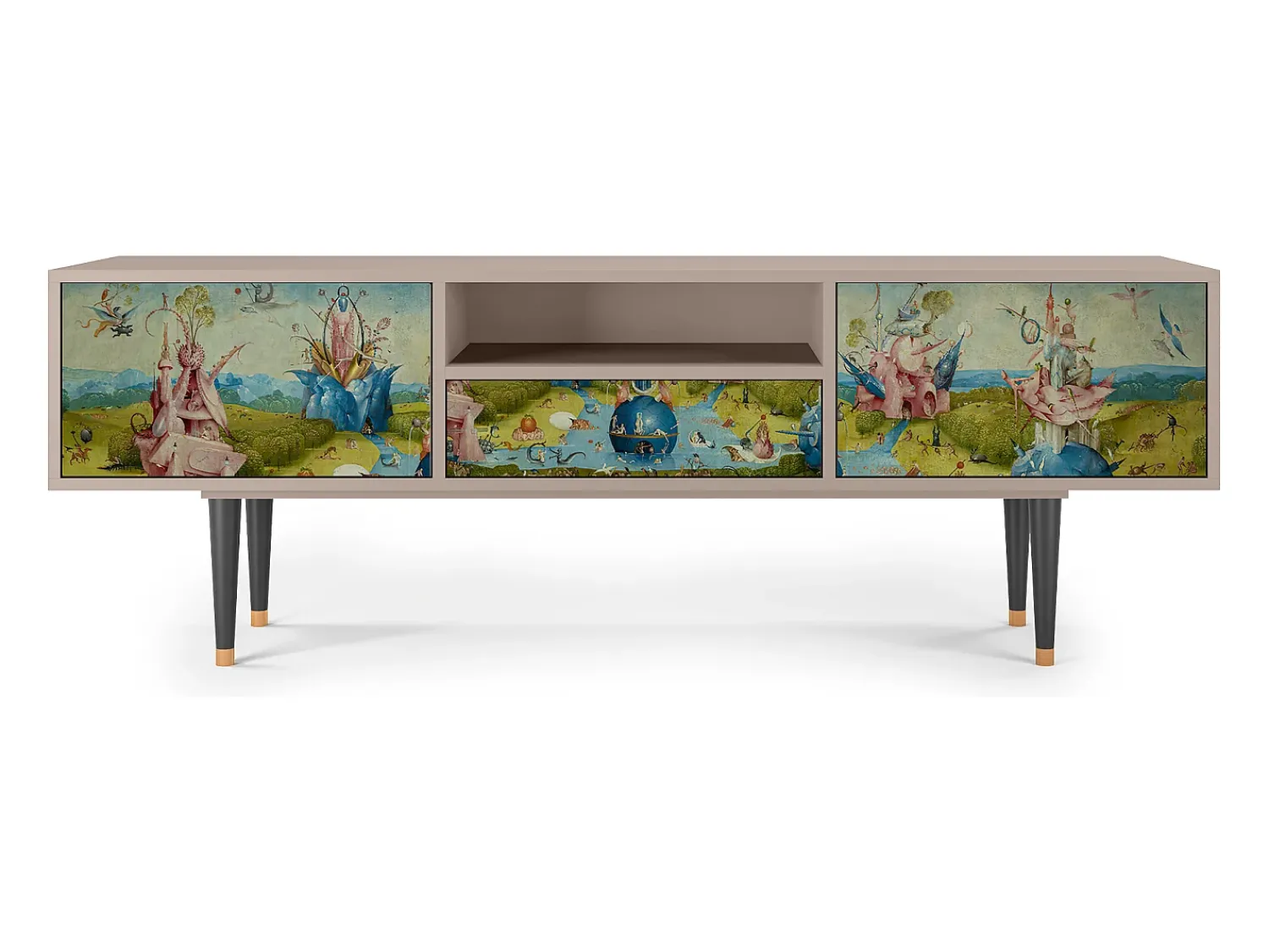 Móvel De Tv| Mueble de TV - 170х59х41 cm - T6 - The Garden 2 by Bosch, Latte Bege