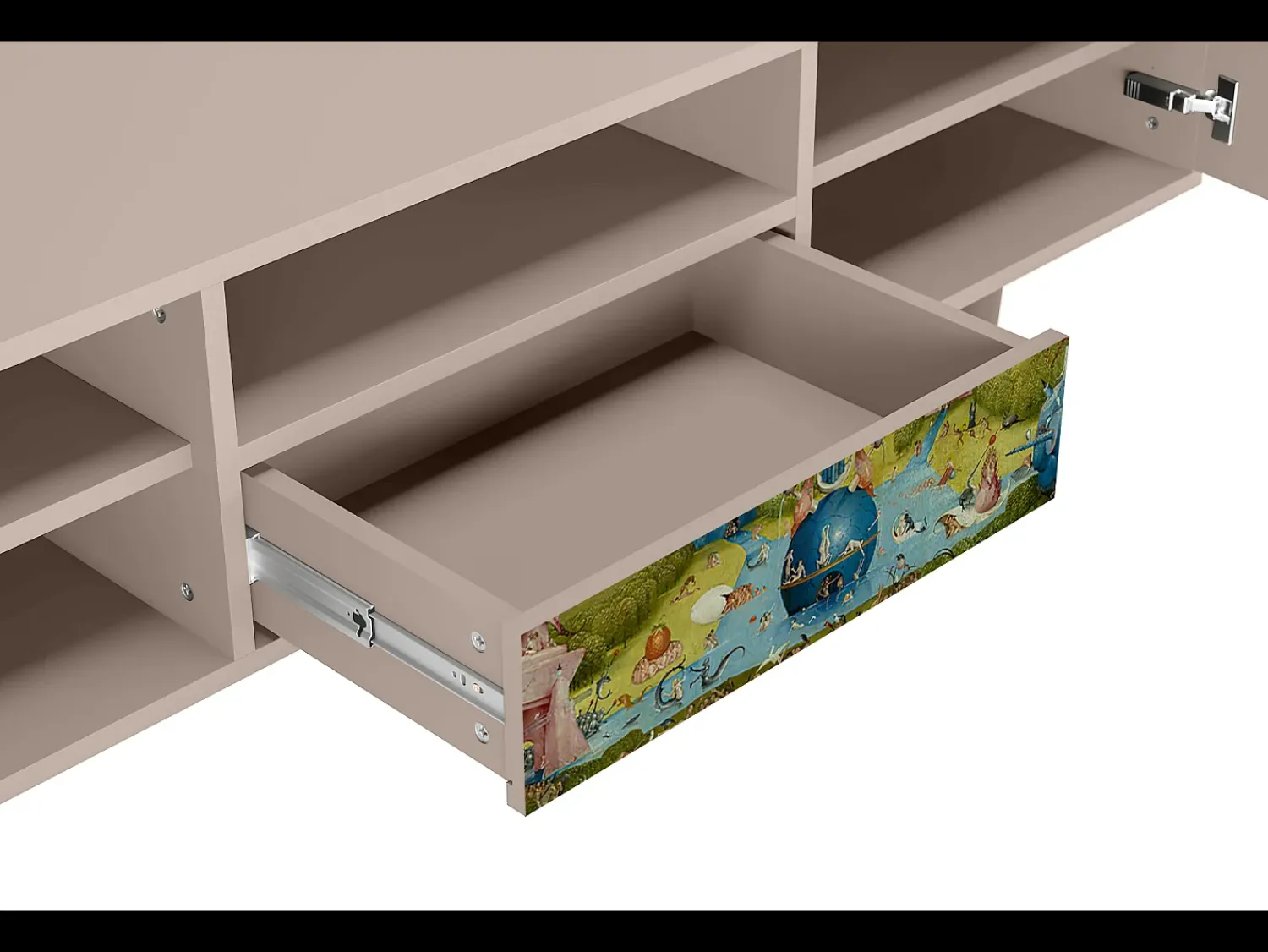 Móvel De Tv| Mueble de TV - 170х59х41 cm - T6 - The Garden 2 by Bosch, Latte Bege