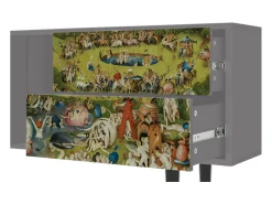 Móvel De Tv| Mueble de TV - 170х69х48 cm - T1 - The Garden 2 by Bosch, Cinza Cinzento