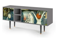 Móvel De Tv* Mueble de TV - 150х69х41 cm - T5 - The Garden Of by Bosch, Cinza Cinzento