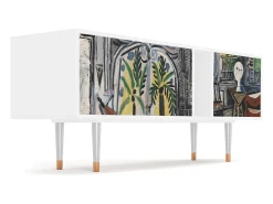 Mueble de TV - 170х69х48 cm - T1 - The Studio , Branco^ Móvel De Tv