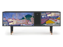 Mueble de TV - 170х69х48 cm - T1 - The Port of Collioure , Antracite^ Móvel De Tv