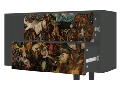 Mueble de TV - 170х69х48 cm - T1 - The Fall, Antracite^ Móvel De Tv