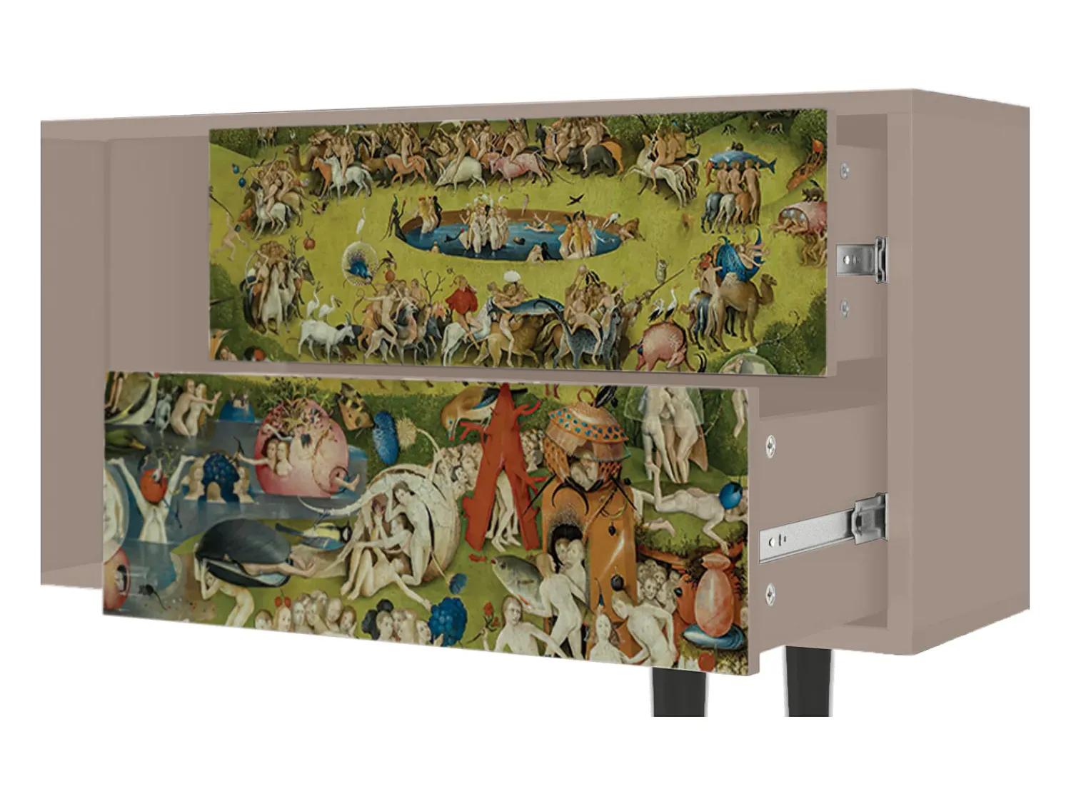 Mueble de TV - 170х69х48 cm - T1 - The Garden 2 by Bosch, Latte^ Móvel De Tv