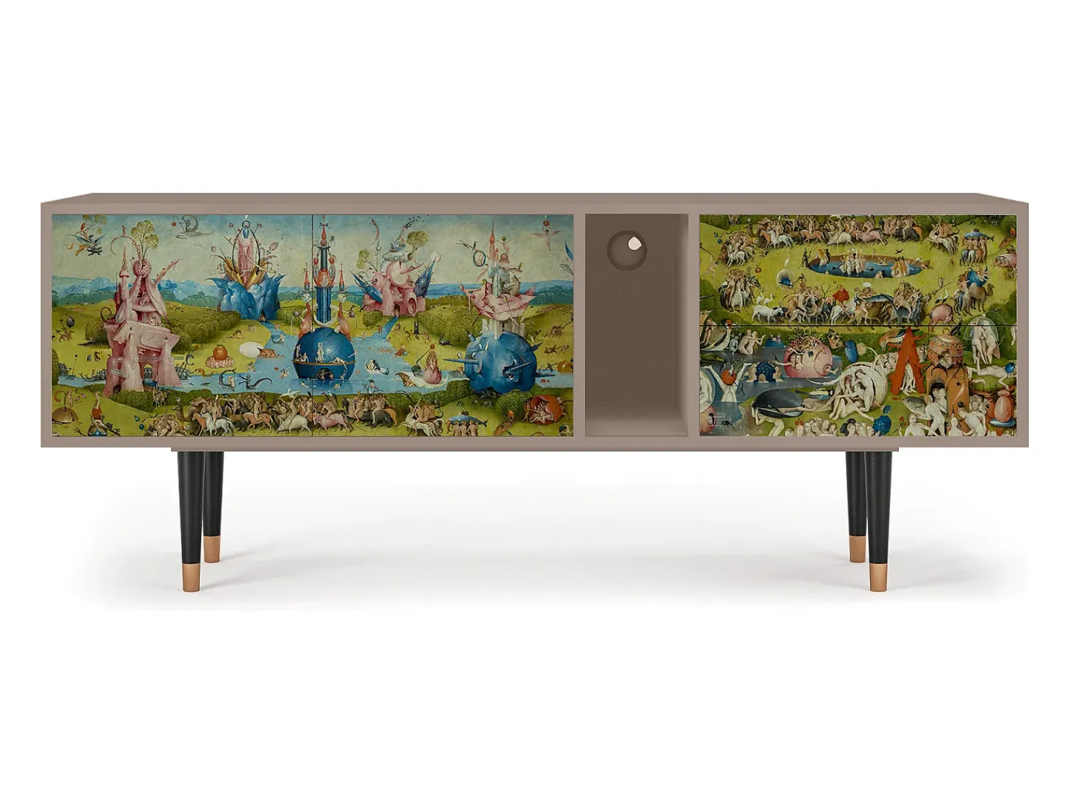 Mueble de TV - 170х69х48 cm - T1 - The Garden 2 by Bosch, Latte^ Móvel De Tv