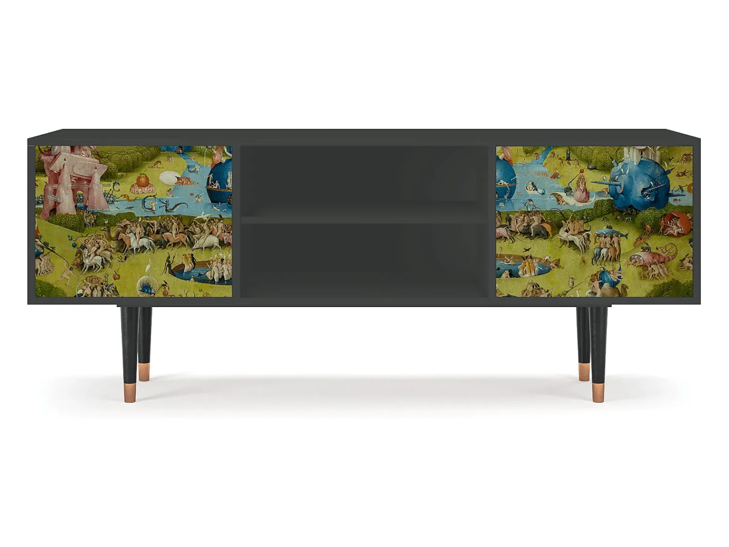 Móvel De Tv* Mueble de TV - 170х69х48 cm - T2 - The Garden 2 by Bosch, Antracite Cinza antracite
