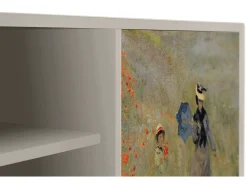 Móvel De Tv| Mueble de TV - 170х69х48 cm - T2 - The Poppy Field , Areia Bege