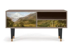 Móvel De Tv* Mueble de TV - 115х59х48 cm - T3 - The Heart of the Andes , Latte Bege