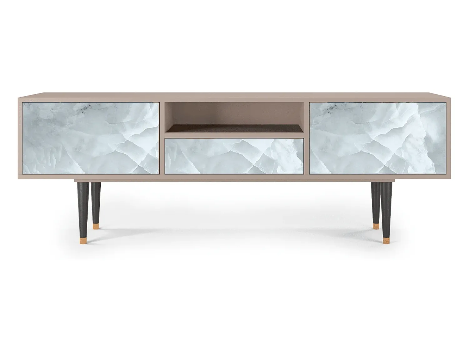 Móvel De Tv* Mueble de TV - 170х59х41 cm - T6 - The Onyx, Latte Bege