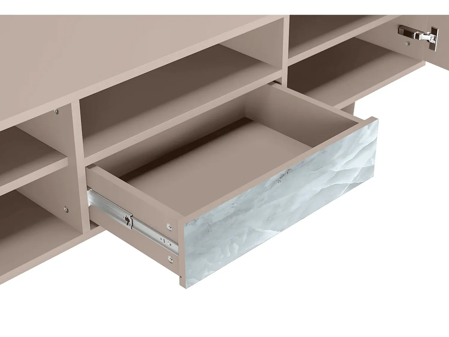 Móvel De Tv* Mueble de TV - 170х59х41 cm - T6 - The Onyx, Latte Bege