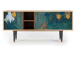 Mueble de TV - 150х69х41 cm - T5 - The Repast of the Lion, Nogueira Castanho