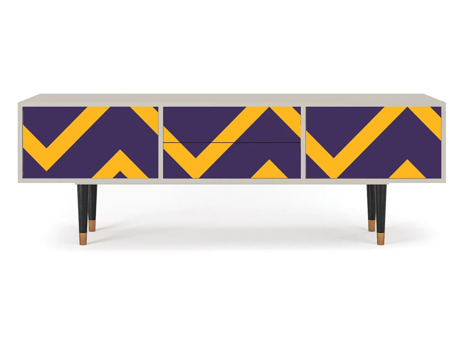 Móvel De Tv| Mueble de TV - 170х59х48 cm - T4 - The Brightest Way, Areia Bege