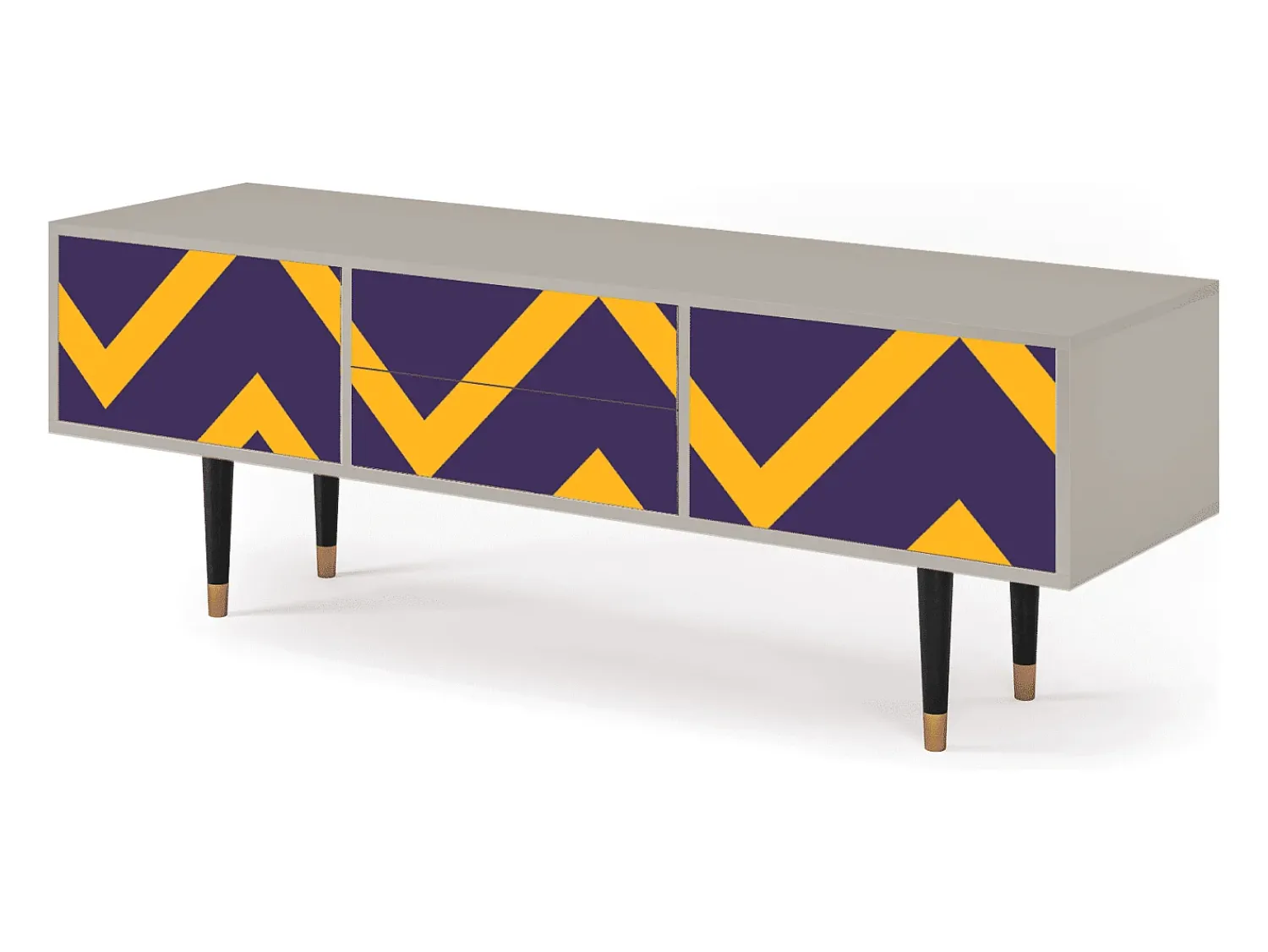 Móvel De Tv| Mueble de TV - 170х59х48 cm - T4 - The Brightest Way, Areia Bege