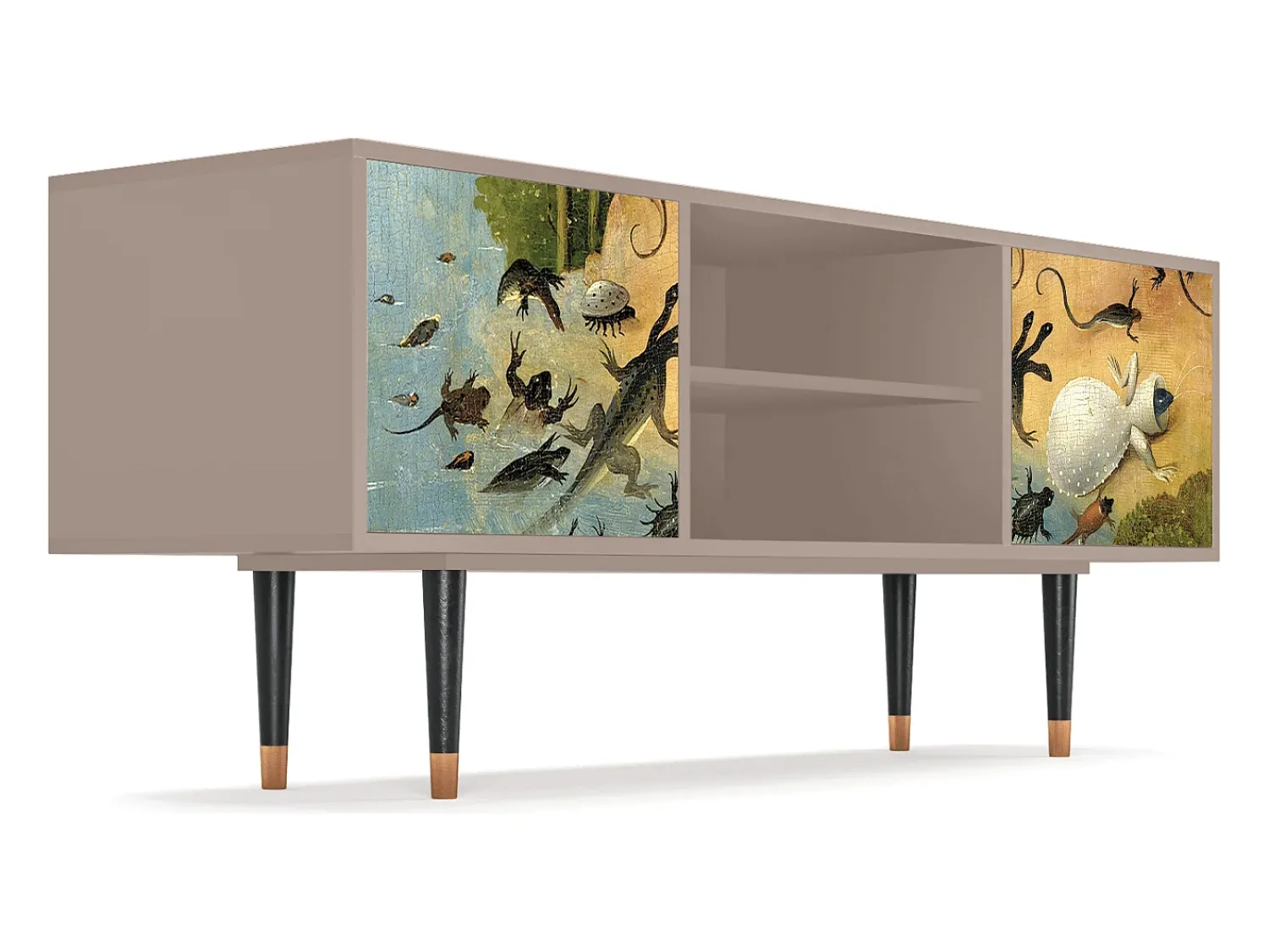 Móvel De Tv* Mueble de TV - 170х69х48 cm - T2 - The Garden by Bosch, Latte Bege
