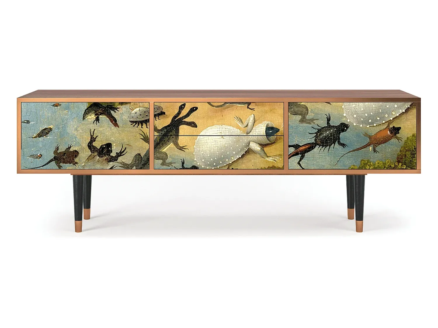 Mueble de TV - 170х59х48 cm - T4 - The Garden by Bosch, Nogueira^ Móvel De Tv
