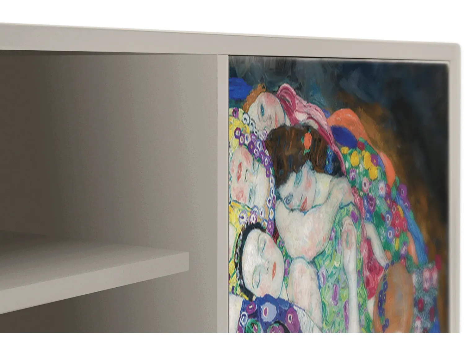 Móvel De Tv* Mueble de TV - 170х69х48 cm - T2 - The Maiden by Klimt, Areia Bege