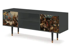 Online Mueble de TV - 170х69х48 cm - T2 - The Fall, Antracite Cinza antracite