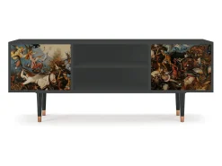 Online Mueble de TV - 170х69х48 cm - T2 - The Fall, Antracite Cinza antracite