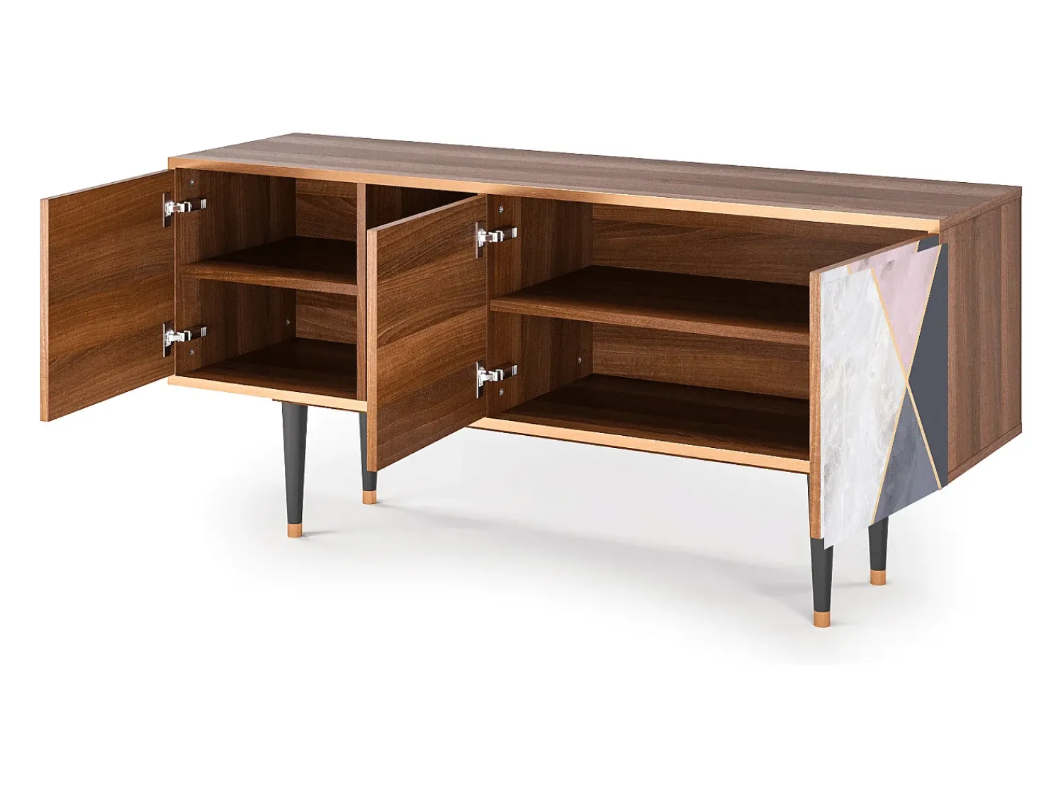 Mueble de TV - 150х69х41 cm - T5 - The Garden Of by Bosch, Branco^ Móvel De Tv