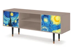 Outlet Mueble de TV - 170х69х48 cm - T2 - The Starry Night , Latte Bege