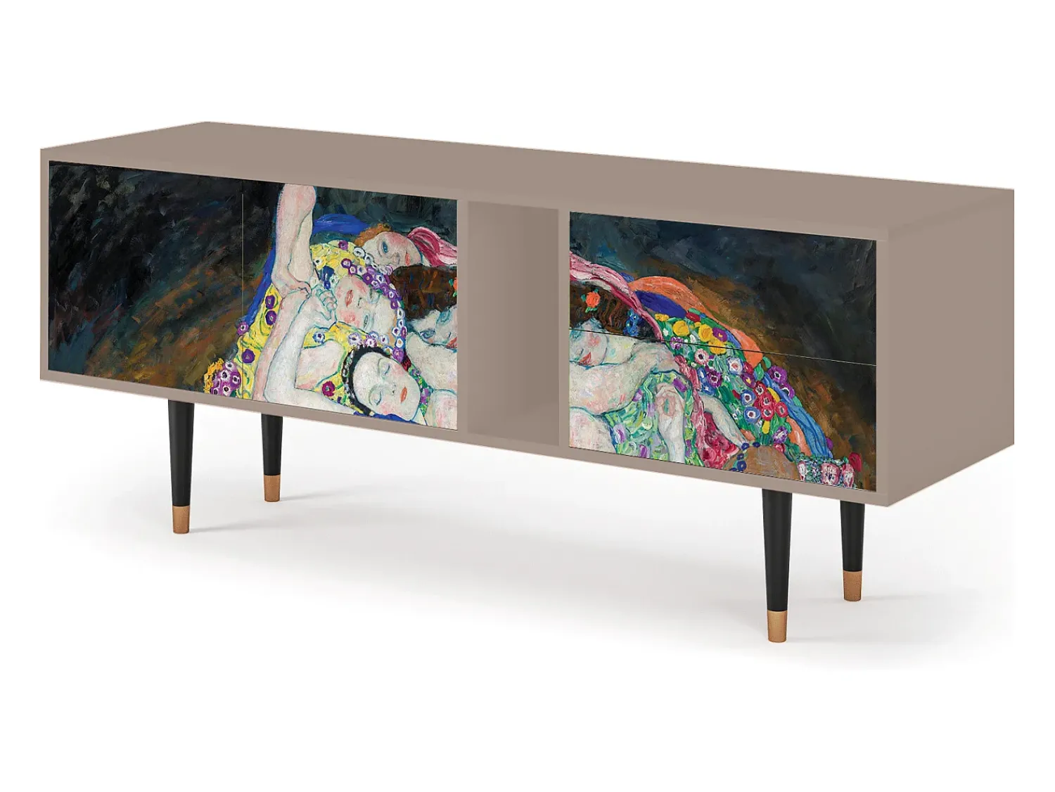 Móvel De Tv| Mueble de TV - 170х69х48 cm - T1 - The Maiden by Klimt, Latte Bege