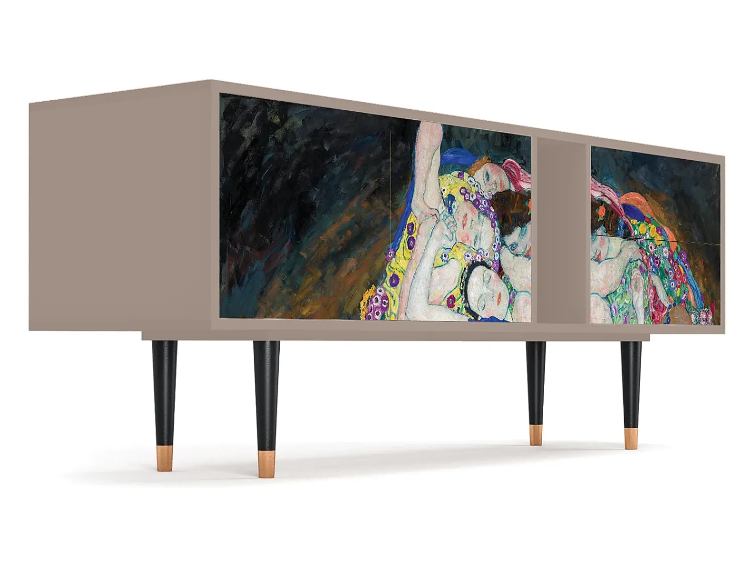Móvel De Tv| Mueble de TV - 170х69х48 cm - T1 - The Maiden by Klimt, Latte Bege