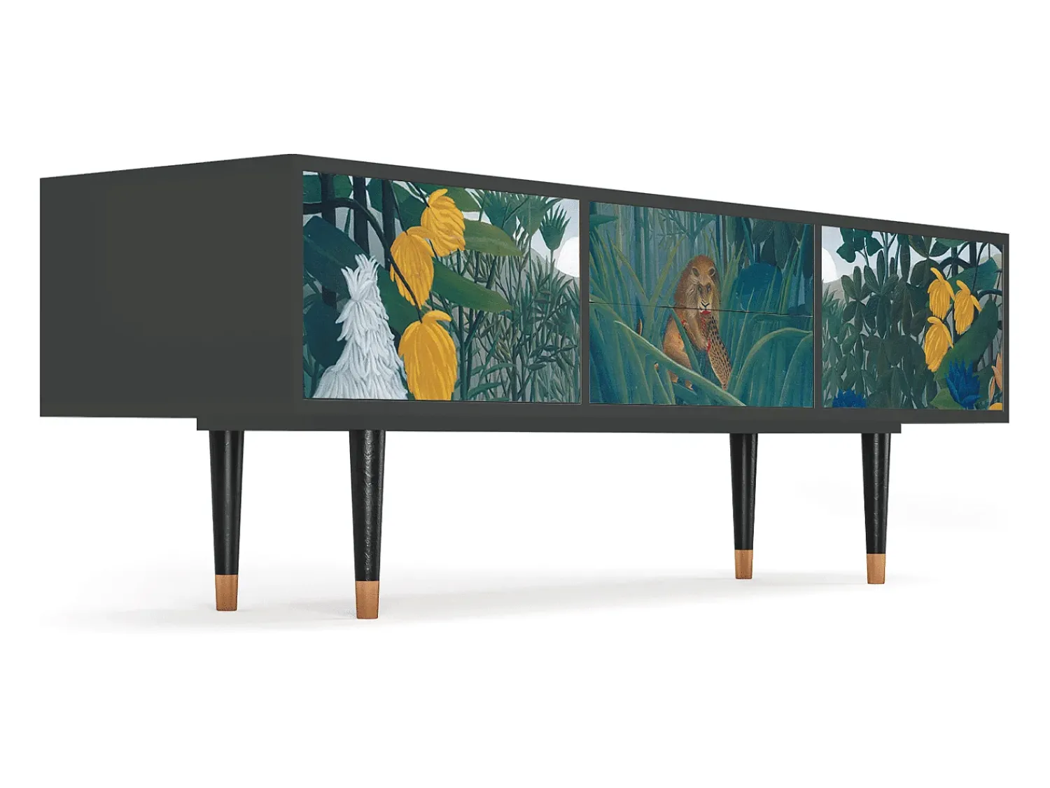 Mueble de TV - 170х59х48 cm - T4 - The Repast of the Lion, Antracite^ Móvel De Tv