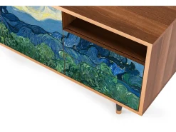 Discount Mueble de TV - 125х56х41 cm - T7 - The Oil Trees, Nogueira Castanho