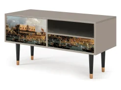 Móvel De Tv* Mueble de TV - 115х59х48 cm - T3 - The Bucintoro, Areia Bege