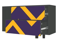 Mueble de TV - 170х69х48 cm - T1 - The Brightest Way, Antracite^ Móvel De Tv