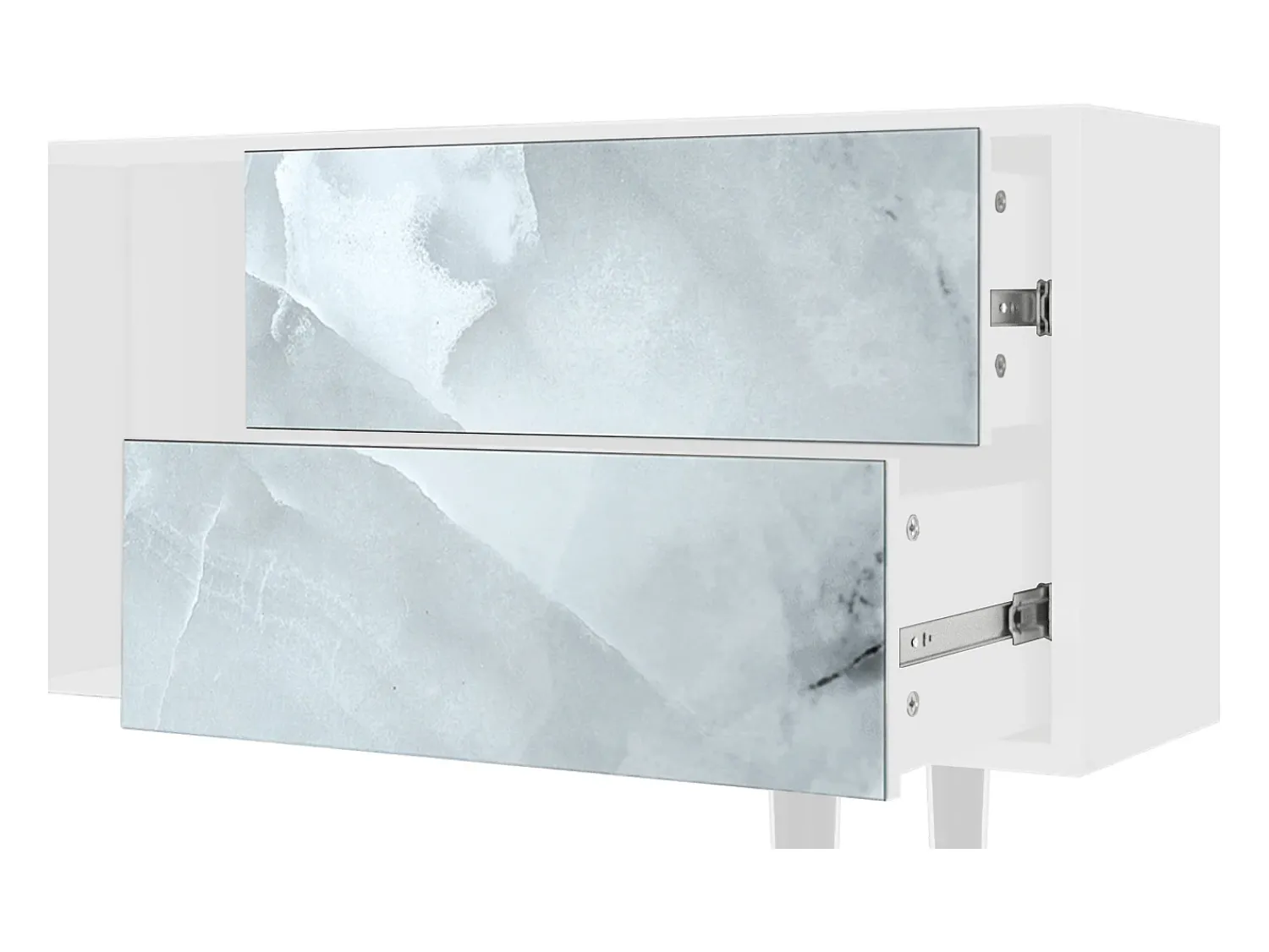 Sale Mueble de TV - 170х69х48 cm - T1 - The Onyx, Branco Bege