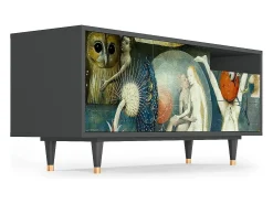 Mueble de TV - 125х56х41 cm - T7 - The Garden Of by Bosch, Antracite^ Móvel De Tv