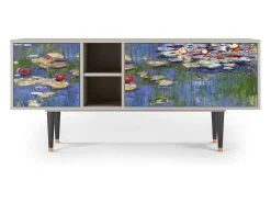 Móvel De Tv* Mueble de TV - 150х69х41 cm - T5 - The water lily pond , Areia Bege