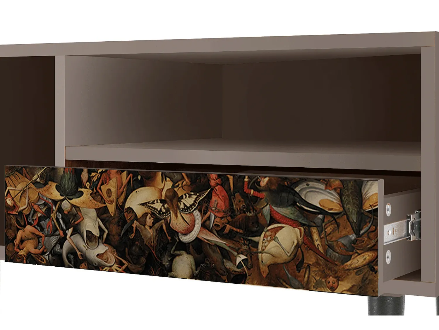 Mueble de TV - 115х59х48 cm - T3 - The Fall, Latte^ Móvel De Tv